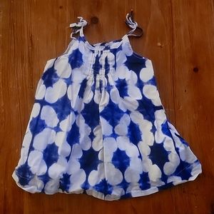 Baby Gap 100% cotton spaghetti strap dress size 12-18m